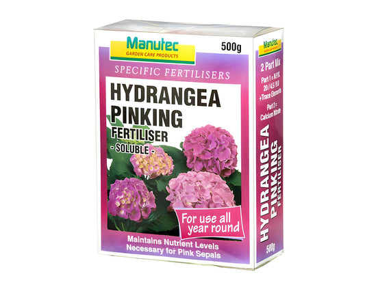 Manutec Hydrangea Pinking Fertiliser 500g