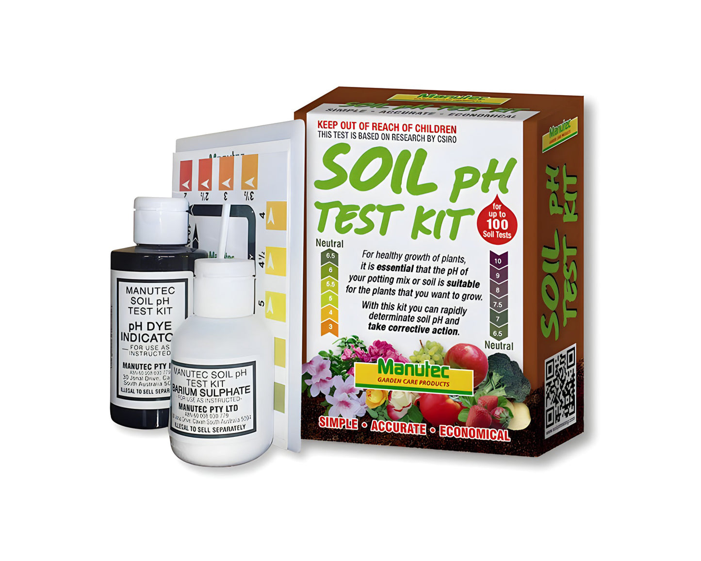 Manutec Soil pH Test Kit