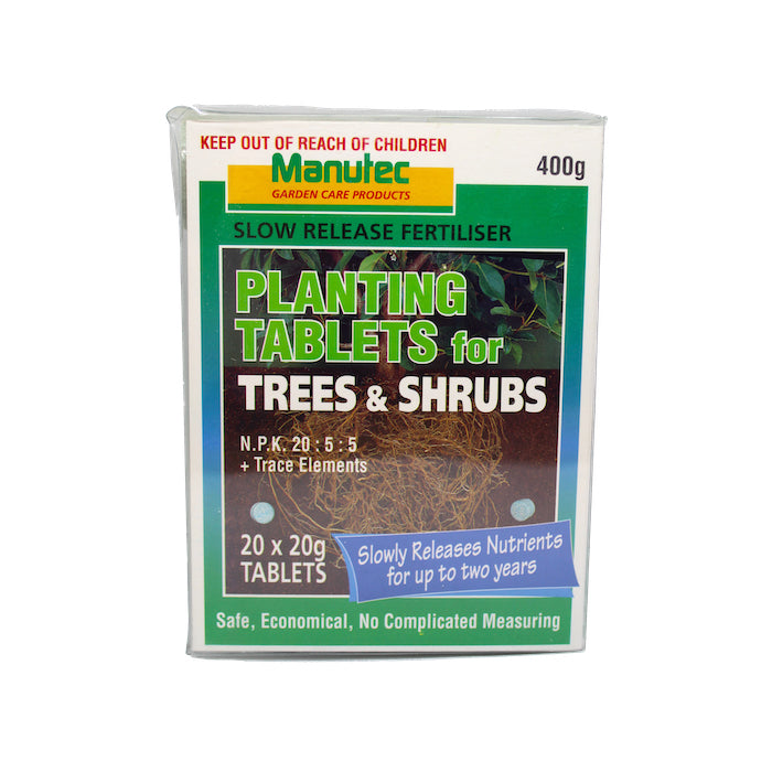 Manutec Trees/Shrubs Planting Tablets 400g