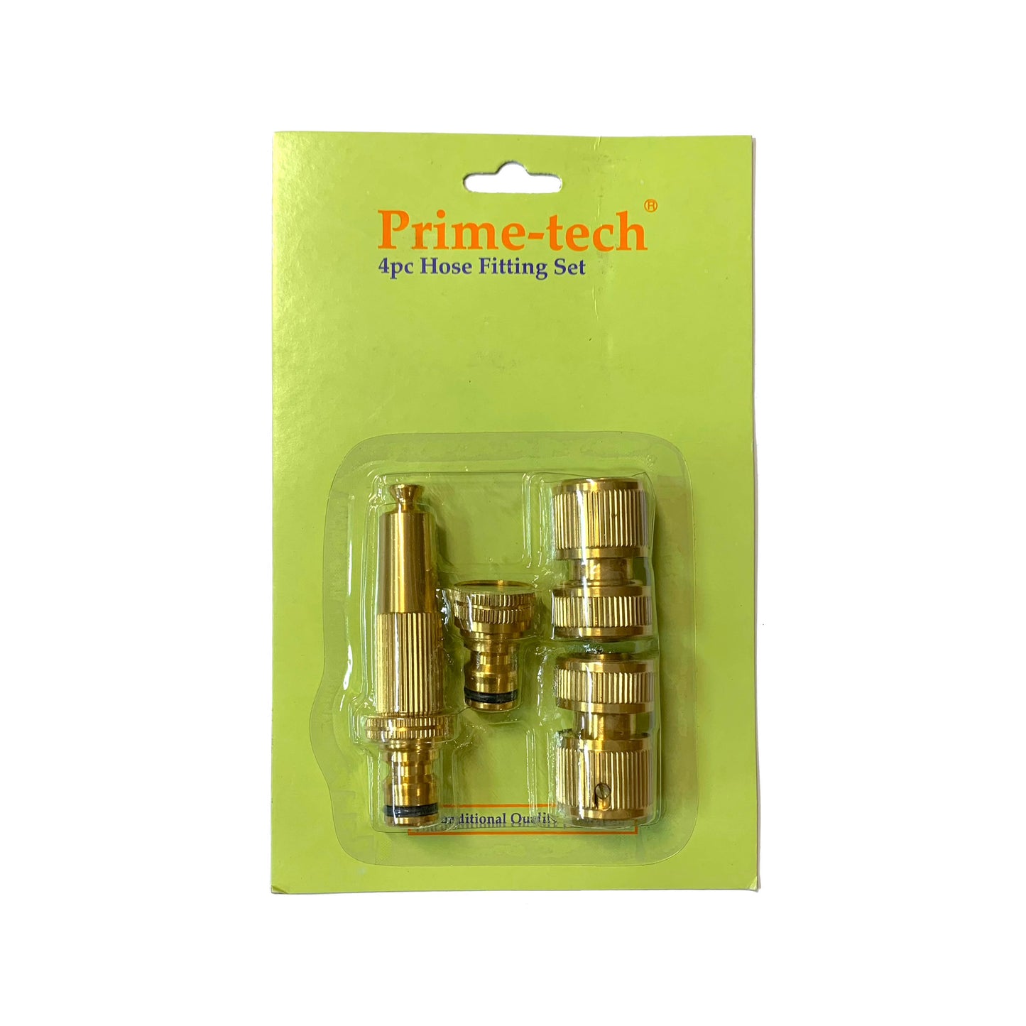 Primetech Brass Connector Set 4pc