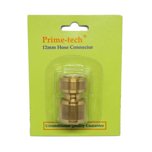 Primetech Brass Hose Connector 12mm